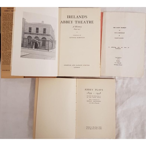 544 - Lennox Robinson – Ireland’s Abbey Theatre 1951; Abbey Plays 1899-1948 Including the Productions of t... 