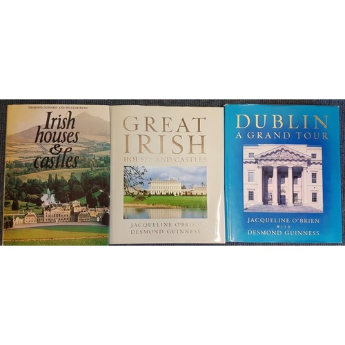 554 - O'Brien, Jacqueline; Guinness, Desmond – Great Irish Houses and Castles 1994. First edition. Pages 2... 