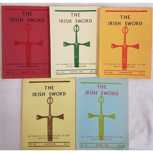 568 - JOURNAL - The Irish Sword – Vol VII No. 29, Vol VIII No. 33, Vol XII No.. 49, Vol XIV No. 57, XVIII ... 