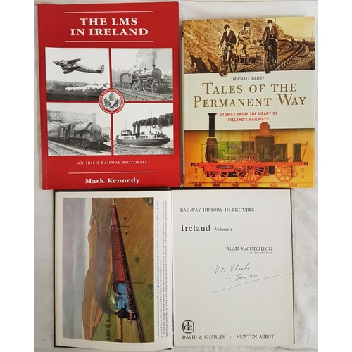 578 - Railway Interest Lot - Michael Barry, Tales of the Permanent Way 2009, illustrated in clean jacket. ... 