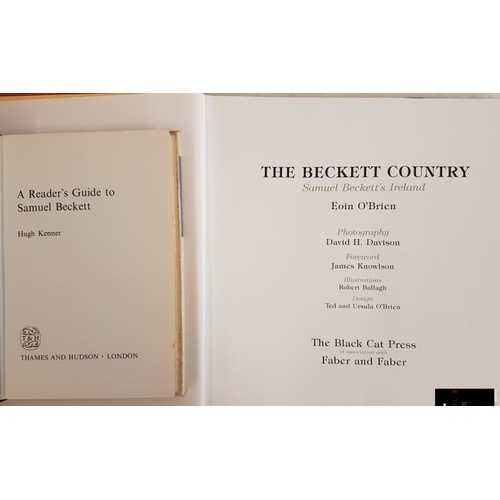 582 - Eoin O‘Brien - The Beckett Country - Samuel Beckett's Ireland 1986. First edition. Pages xxvi, 402, ... 