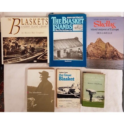 584 - Muiris MacConghail - The Blaskets, a Kerry Island Library, Joan and Ray Stagles - The Blasket Island... 