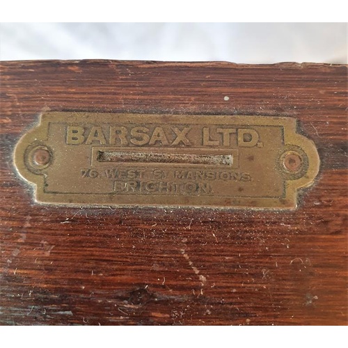 11 - Rare Early 20th Century Cigarette Vending Machine (Barsay Ltd., 76 West St. Mansions, Brighton with ... 