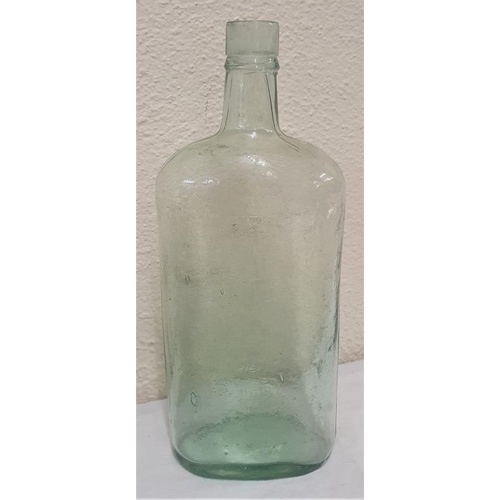 24 - Victorian Gin or Spirit Bottle, c.11in tall