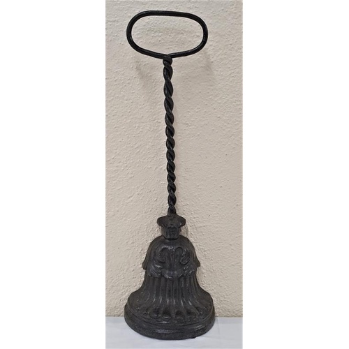 59 - Mid 19th Century Metal Door Stop by A K & Sons, c.15in tall