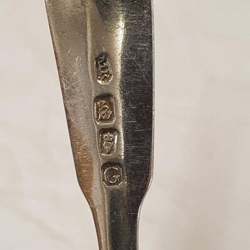 121 - Michael Keating Irish Silver Ladle (1803) with good crisp marks (50grams)