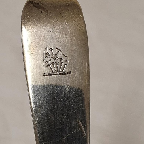 121 - Michael Keating Irish Silver Ladle (1803) with good crisp marks (50grams)