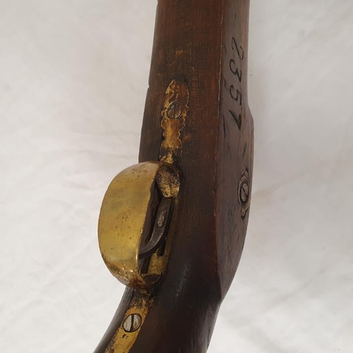 158 - 19th Century Percussion Pistol with Restorations