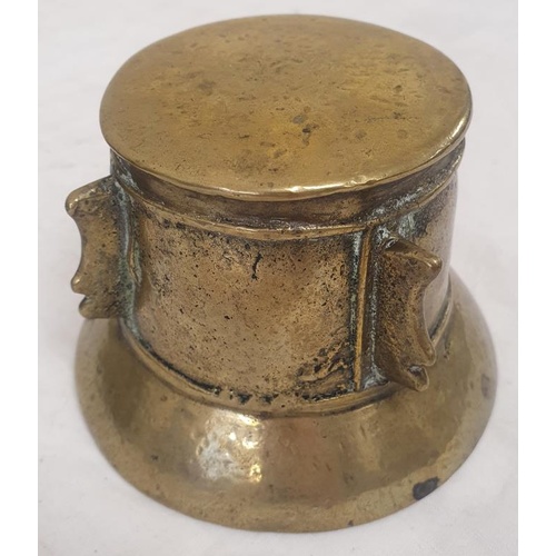 264 - Late 19th/Early 20th Century Bronze Chinese Mortar, c.3.25in tall