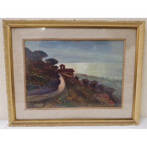 353 - Marsihi, OOB - Mid 20th Century Italian Landscape