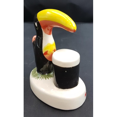 8 - Guinness Carltonware Pottery Toucan = 10cm tall