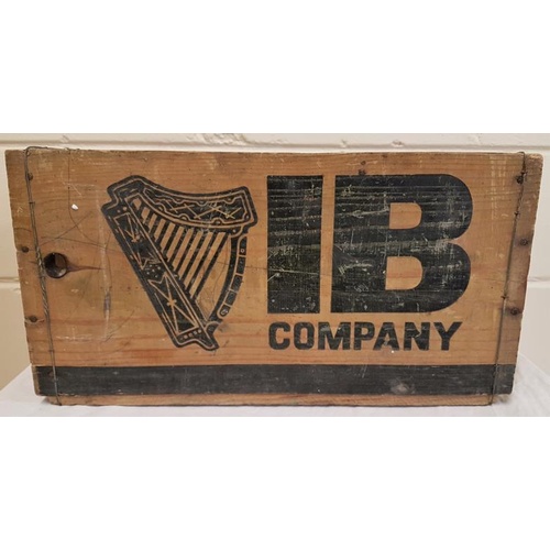 20 - 'Irish Bottlers Co.,' Vintage wood 'Harp' lager crate
