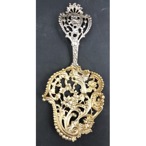 187 - Late 19th/Early 20th Century Gorham Sterling Silver Gilt Spoon - 45 grams, 14cm