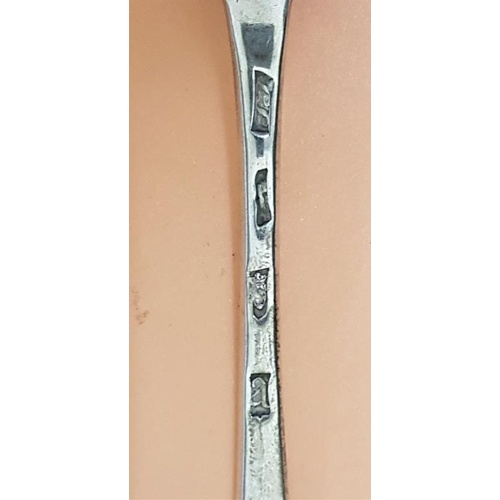 199 - Georgian Silver Tablespoon, Hallmarked Chester c.1776.-60 grams