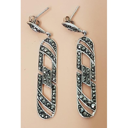 254 - Pair of 925 Silver Earrings