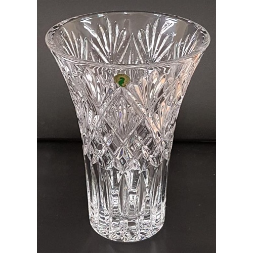 281 - Large Heavy Waterford Crystal Vase (Box), c.10in tall