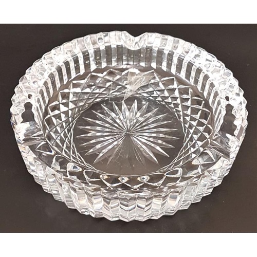 289 - Waterford Crystal Ashtray.- diameter 6ins