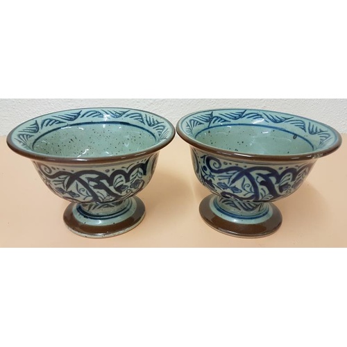 339 - Pair of Late 20th Century Chinese Bowls - 10 x 16cm wide