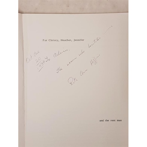 41 - Rita Anne Higgins, Goddess on The Mervue Bus signed first ed. softback Salmon 1986 and four volumes ... 