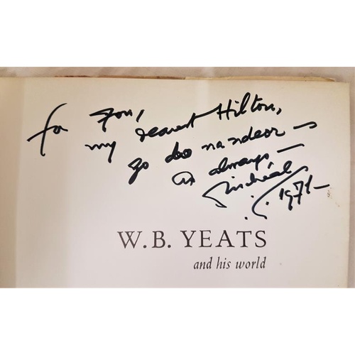 68 - W.B Yeats and his World. by Michael Mac Liammoir, Evan Boland 1971. inscribed 