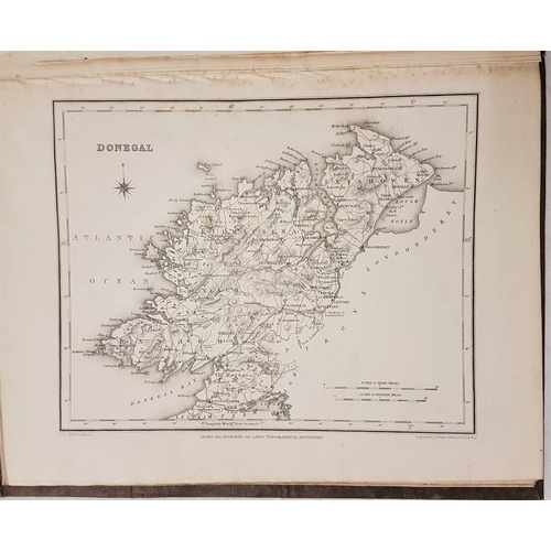 71 - Atlas of Ireland. Map of Ireland and 32 County maps. Samuel Lewis. 1837 original cloth. lovely copy... 