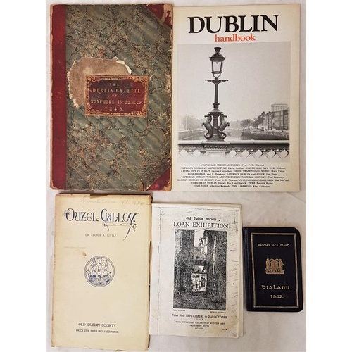 95 - Dublin Corporation Reports 1930-40 plus other ephemera from the library of Alderman Tom Kelly T.D. f... 