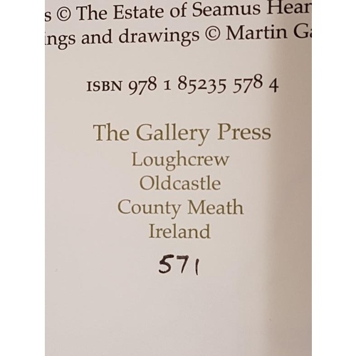 119 - Heaney, Seamus. The Last Walk. First. Loughcrew, The Gallery Press, 2013. Royal octavo. Green linen.... 