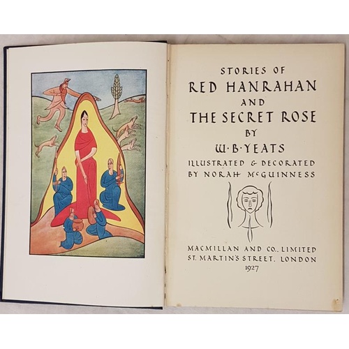 157 - Stories of Red Hanrahan and the Secret Rose by W. B. Yeats. Illustrated & Decorated by Norah McG... 