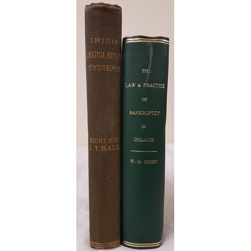 179 - J. T. Ball. Historical Review of the Legislative System operating in Ireland. 1888. 1st. and W. H. K... 