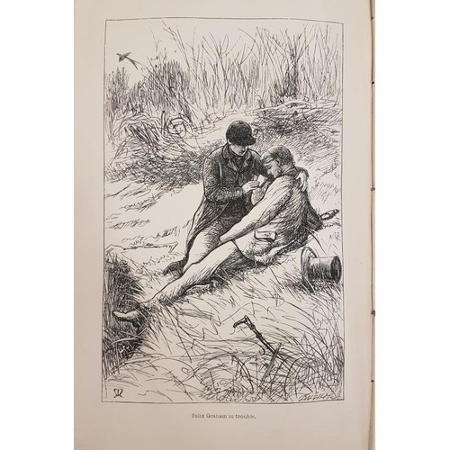 25 - Anthony Trollope  Orley Farm 1866. First edit. Illustrated by J. E. Millais. Original clot... 