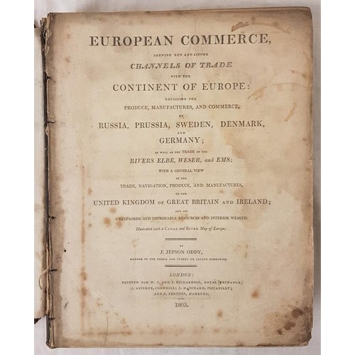 54 - Oddy, Jepson European Commerce … detailing the Produce, Manufactures, and Commerce, of Russia... 