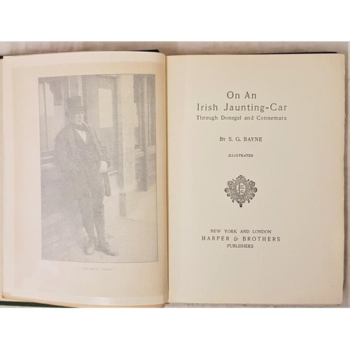105 - Bayne, Samuel G. On an Irish Jaunting Car through Donegal and Connemara. New York, 1902 first editio... 