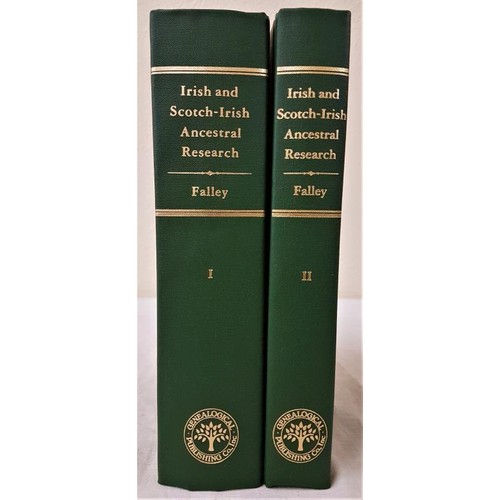 106 - Falley, Margaret Dickson Irish and Scotch-Irish Ancestral Research. A Guide to Genealogical Records,... 