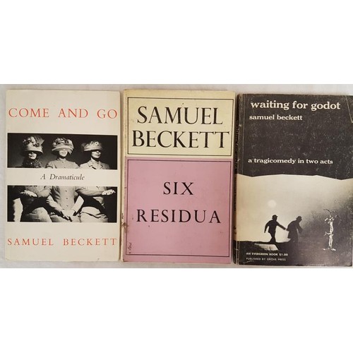 110 - Samuel Beckett. Six Residua (HB) and Waiting For Godot. 1954 (PB); and Come and Go – A Dramaticule (... 