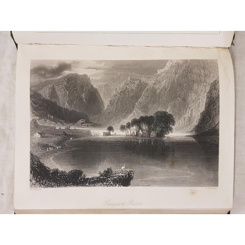 133 - Hall, Mr. & Mrs. S.C. A Week at Killarney London, 1865 plates, maps, woodcut illustrations, hand... 