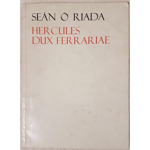 145 - Sean O’Riada. Hercules Dux Ferrariae. Nomos No. 1: for strings. Sean O’Riada. Tribute by... 