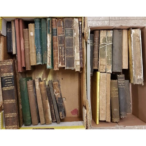 162 - Collection of early antiquarian books on Drama, Theology, History etc. some scarce items, many ... 