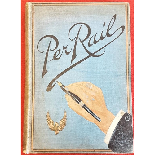 170 - 'Per Rail' 1913. 1st Edition. Illustrated with large folding coloured map of Imningham Deep water do... 