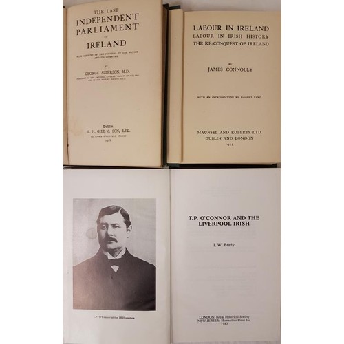 187 - James Connolly Labour in Ireland 1922;   and  George Sigerson The Last Independe... 