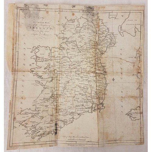 192 - Taylor & Skinner Maps of the Roads of Ireland, Surveyed 1777. London, 1778 large octavo, first e... 