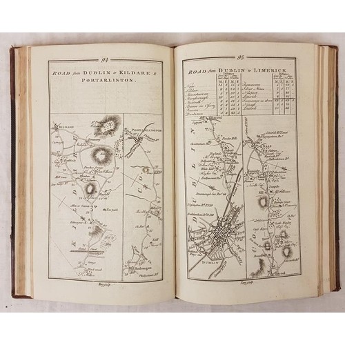 192 - Taylor & Skinner Maps of the Roads of Ireland, Surveyed 1777. London, 1778 large octavo, first e... 