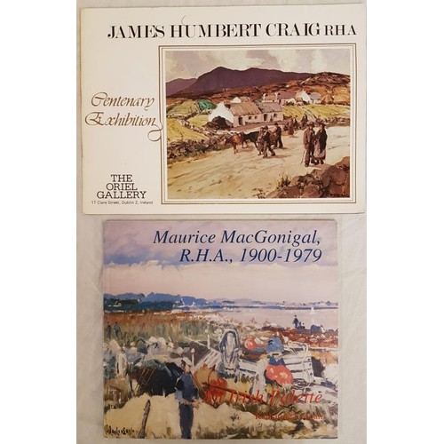 215 - James Humbert Craig – Centenary exhibition catalogue of artist’s work at Oriel Gallery Dublin 1978; ... 