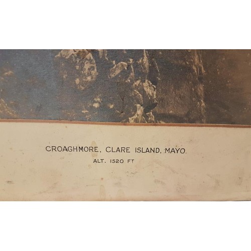 554 - Original Photograph of Croaghmore, Clare Island, Mayo which was the cover Ireland's Eye by Robert We... 