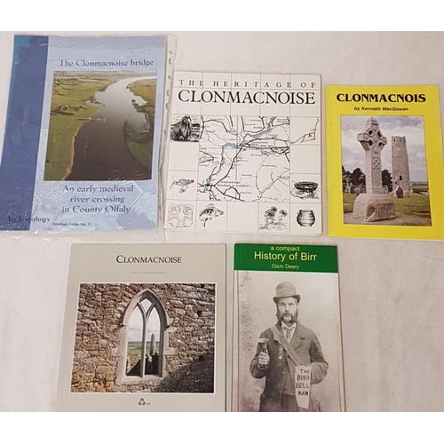 561 - COUNTY OFFALY - Conleth Manning- Clonmacnoise 1994.Pages 48; Mary Tubridy - The Heritage of Clonmacn... 