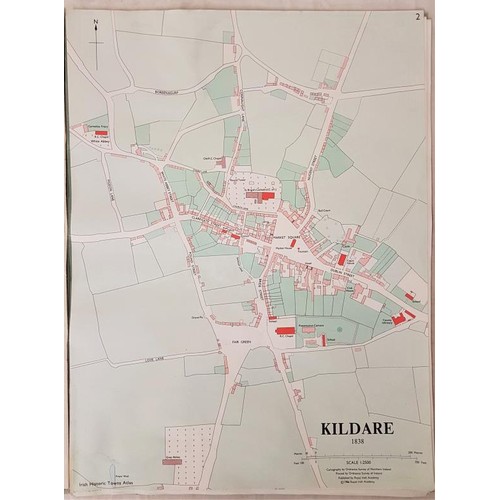 568 - Kildare No.1 The Irish Historic Town Atlas, Royal Irish Academy with all maps and plates