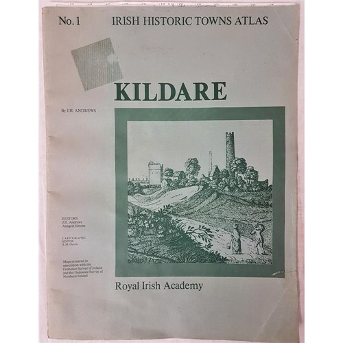 568 - Kildare No.1 The Irish Historic Town Atlas, Royal Irish Academy with all maps and plates