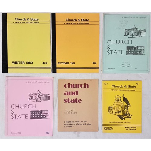 572 - Church and State - 7 issues (photo issue dealing with 1983 Abortion Referendum)