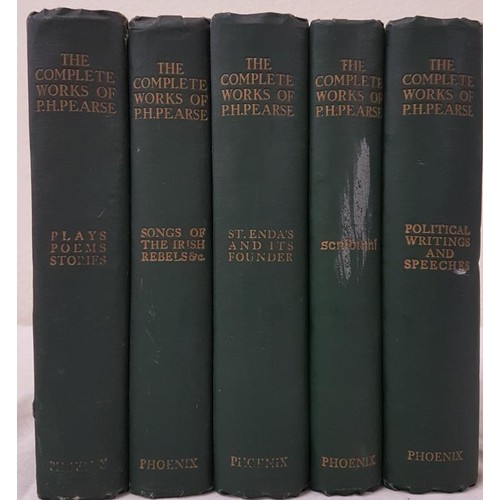 573 - Collected works of Padraig H. Pearse. Plays Poems Stories;   Songs of the Irish Rebels;&nb... 