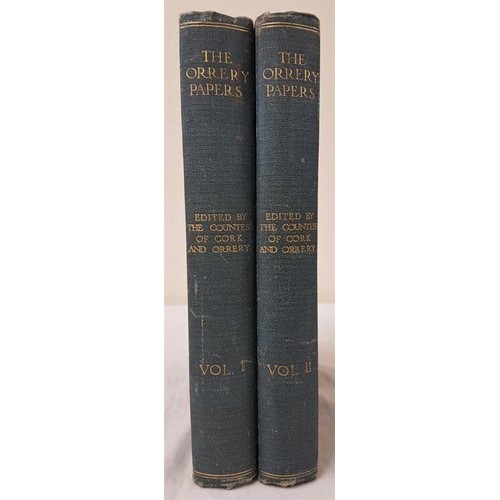 588 - The Orrery Papers edited by the Countess of Cork and Orrery, 2 vols 1903.