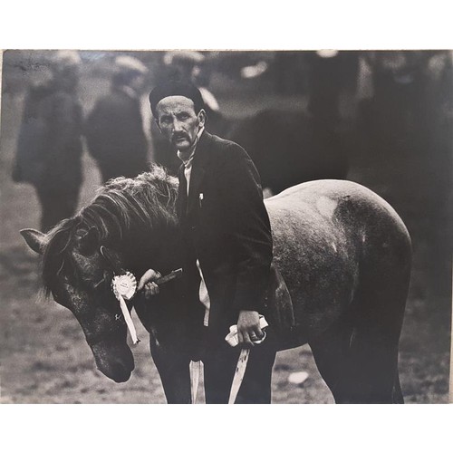 610 - Black and white Photo – 20” x 15” Benson and Hedges National Press Awards 1983 Horse Racing photo en... 